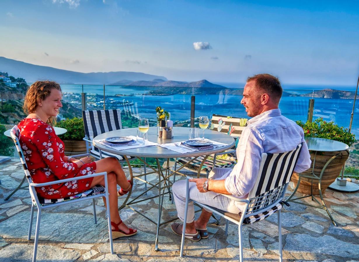 Adrakos Apartments (Adults Only) Elúnda Kültér fotó