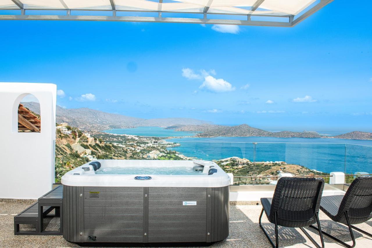 Adrakos Apartments (Adults Only) Elúnda Kültér fotó