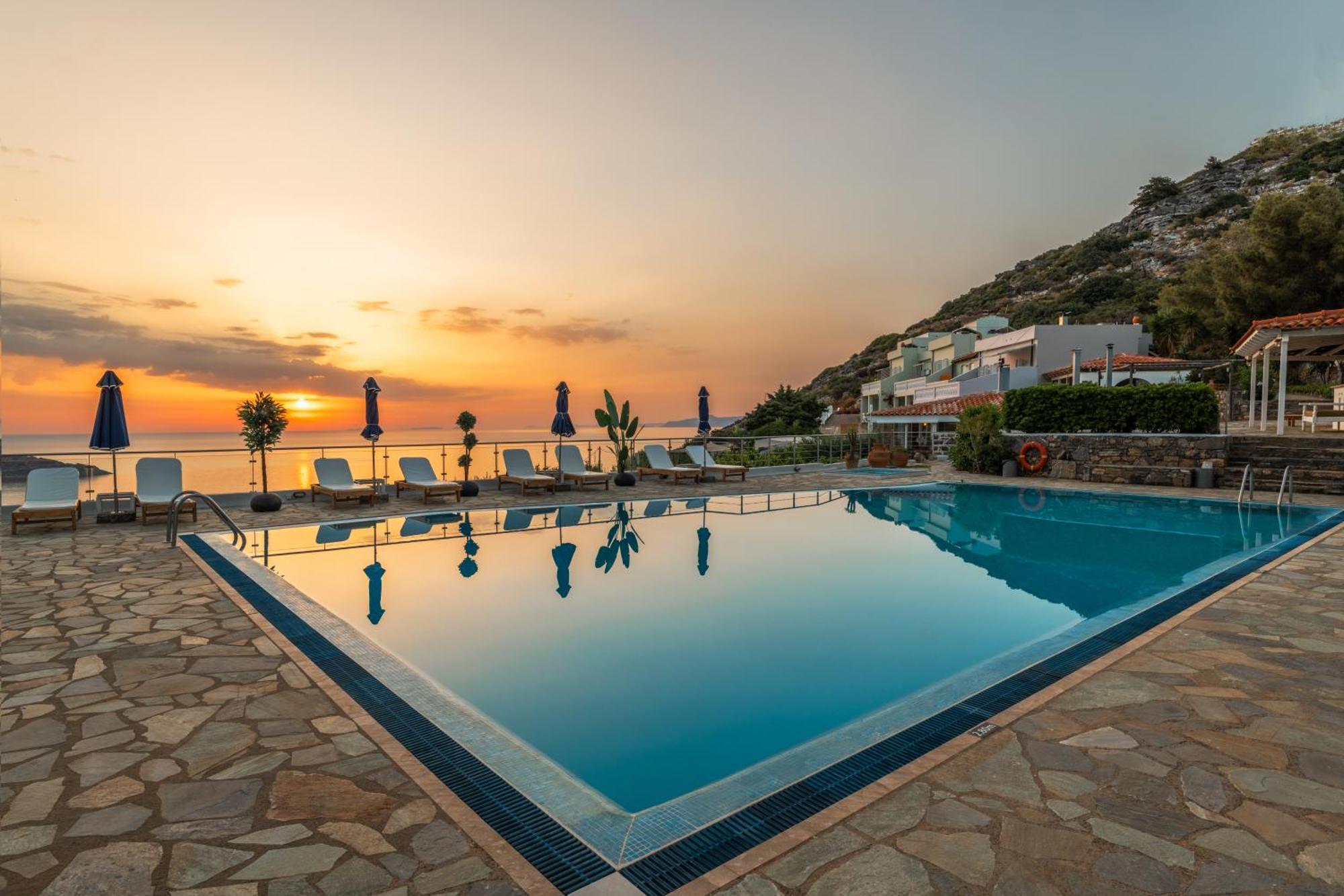 Adrakos Apartments (Adults Only) Elúnda Kültér fotó