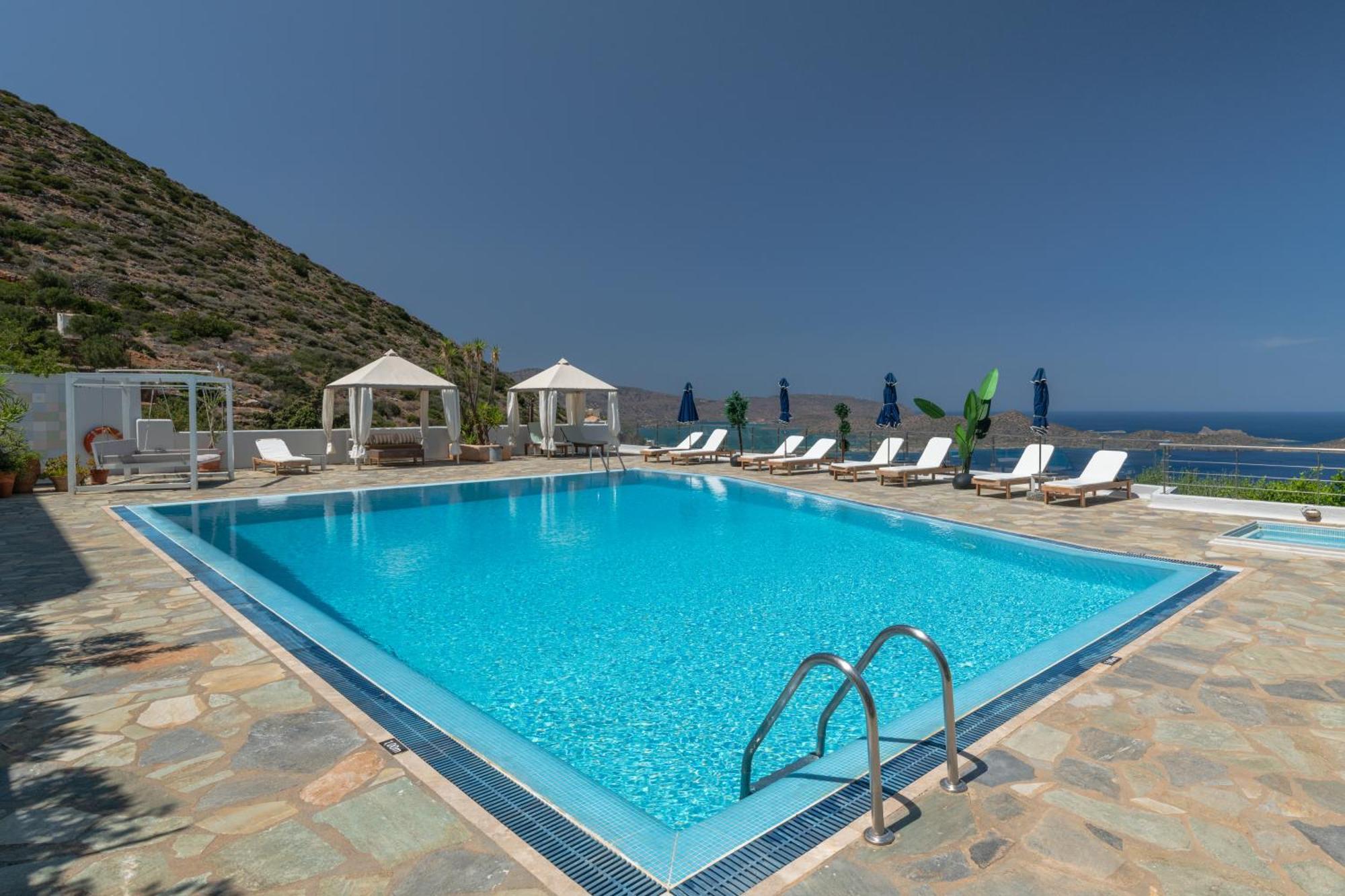 Adrakos Apartments (Adults Only) Elúnda Kültér fotó