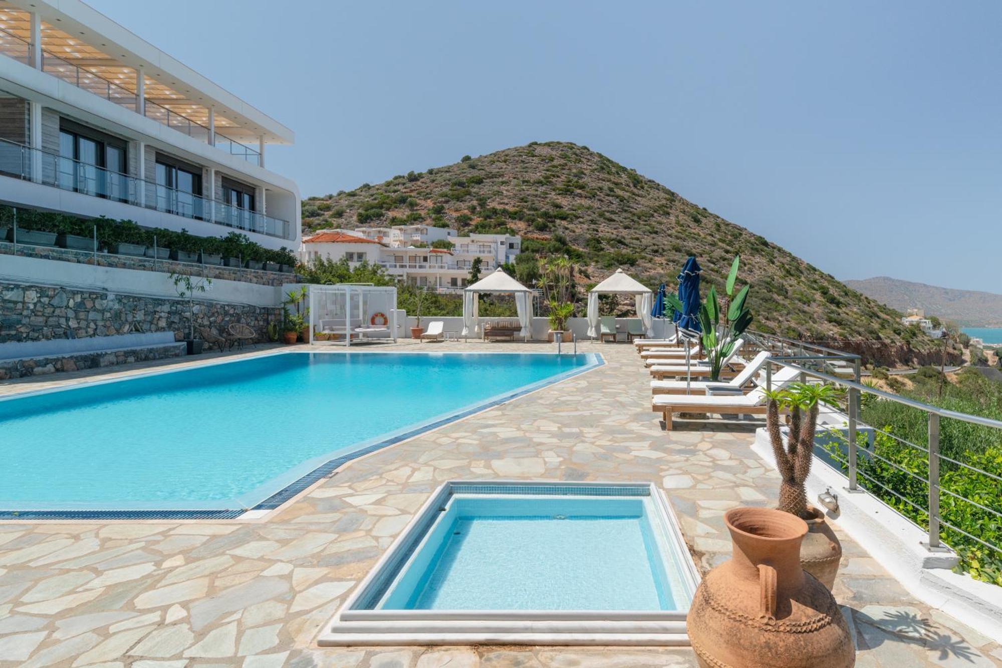 Adrakos Apartments (Adults Only) Elúnda Kültér fotó