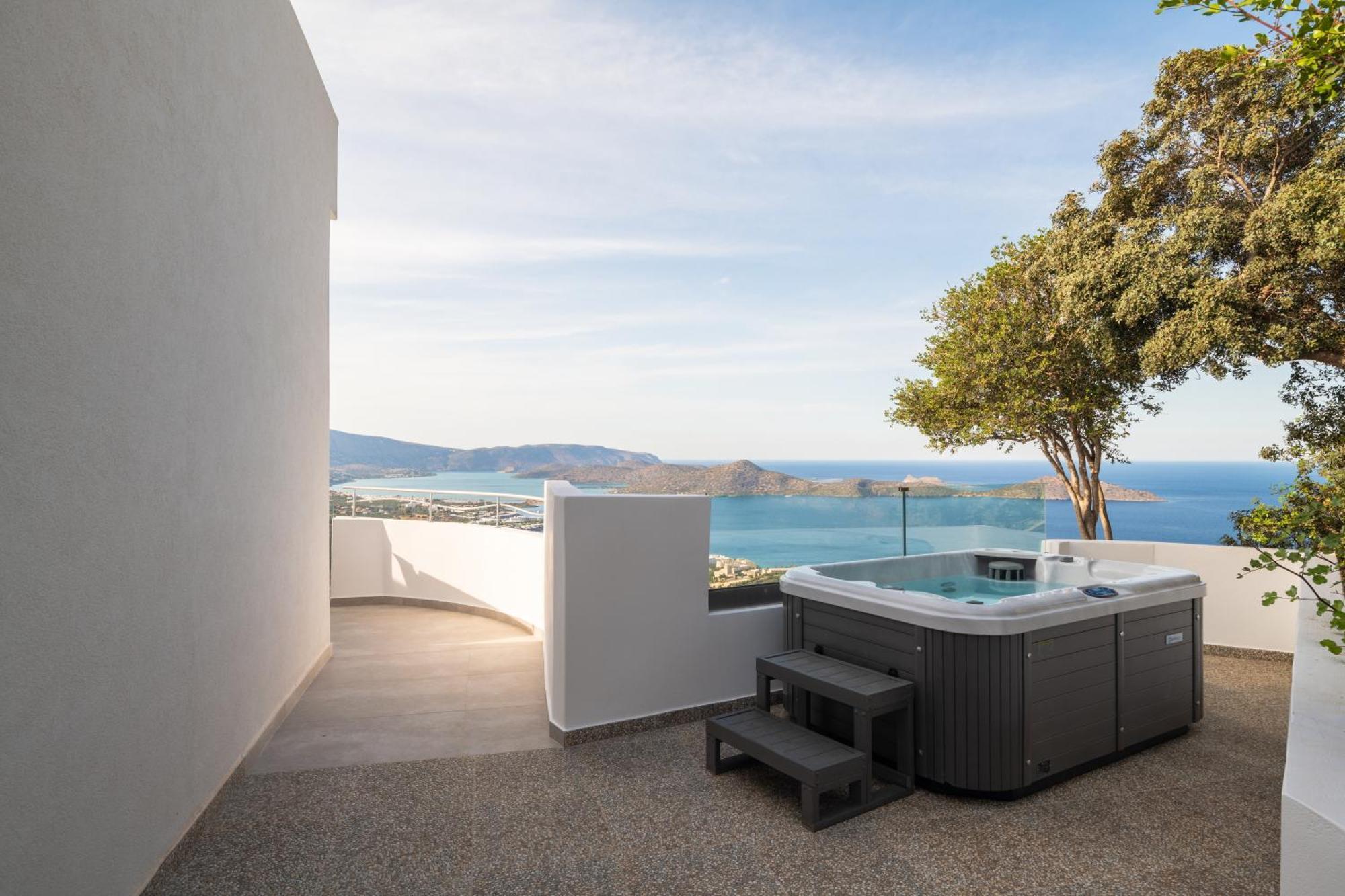 Adrakos Apartments (Adults Only) Elúnda Kültér fotó